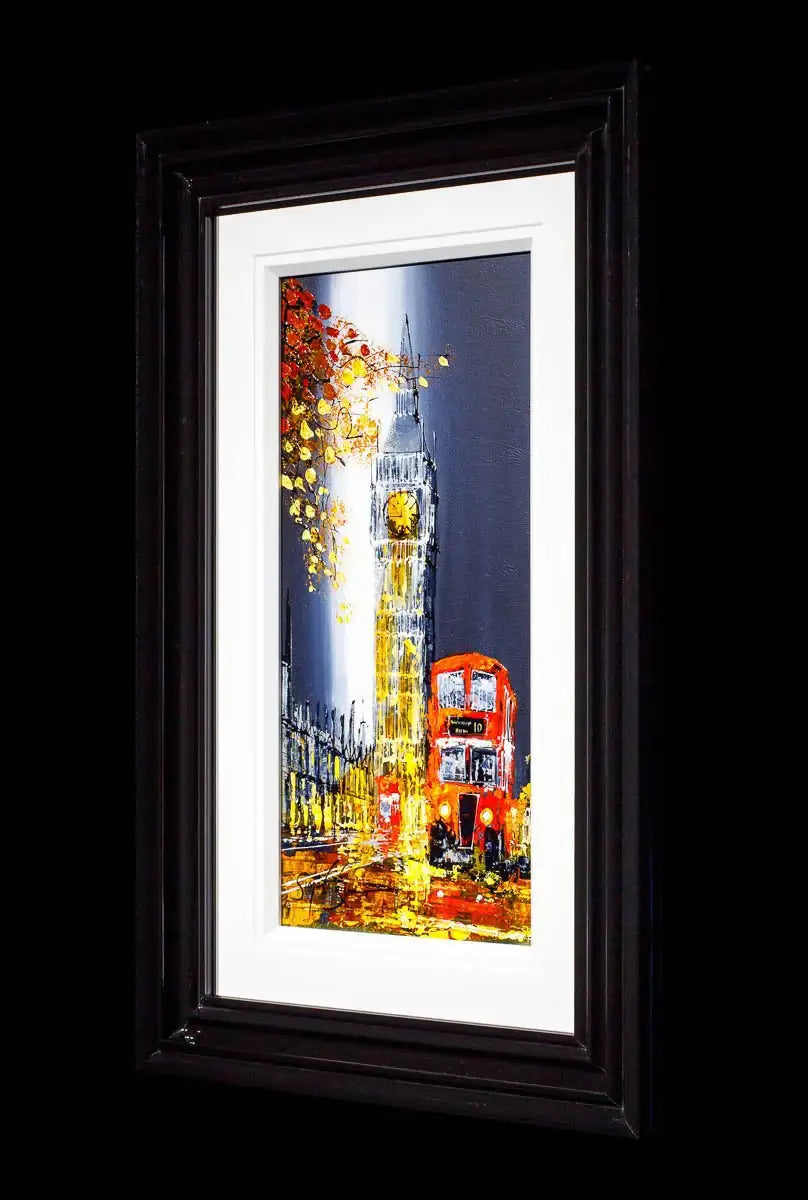 Passing Parliament - Original - SOLD by artist Simon Wright - Wyecliffe Galleries