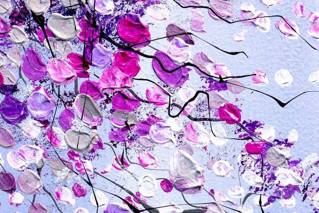 Pink Dusk - Original - SOLD by artist Simon Wright - Wyecliffe Galleries