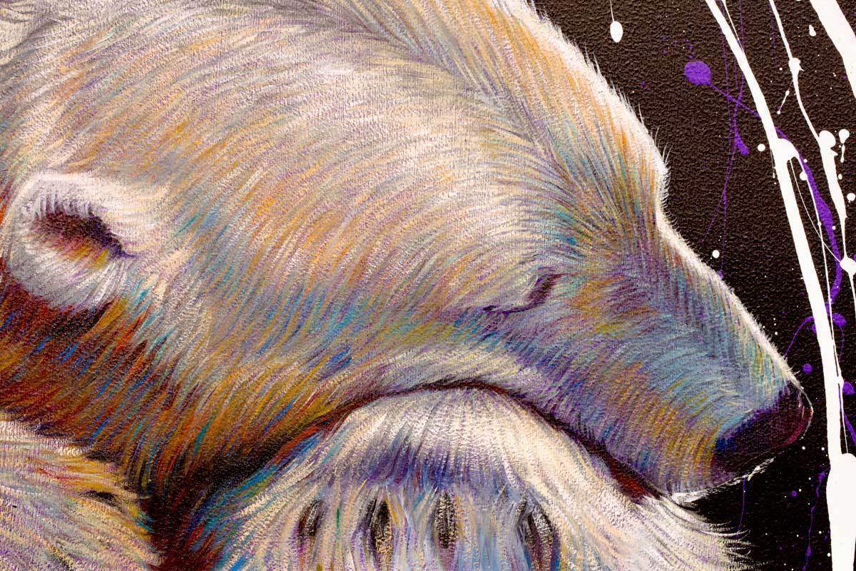 Polo - Original - SOLD by artist Simon Wright - Wyecliffe Galleries