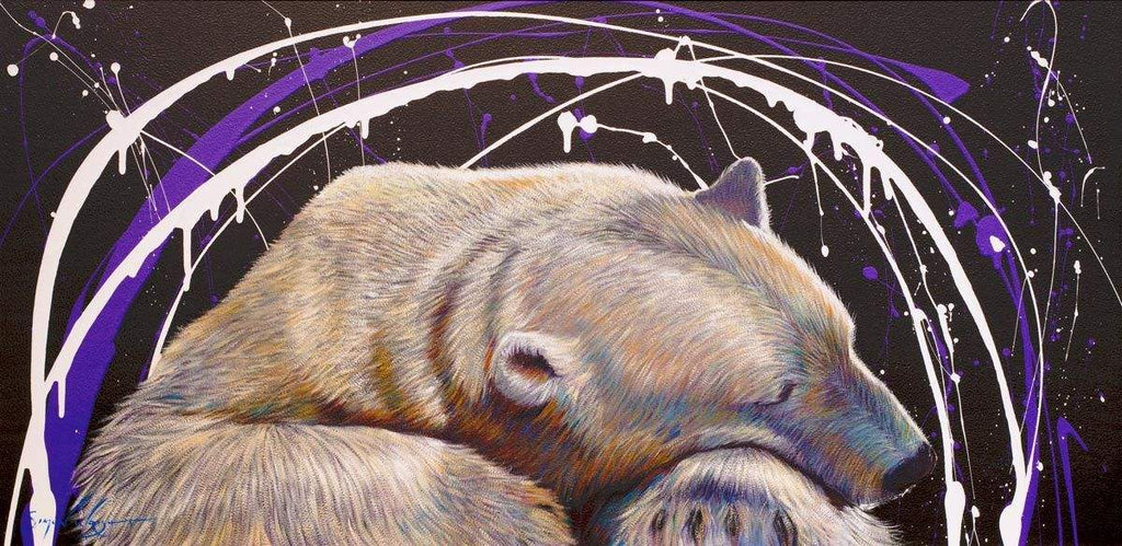 Polo - Original - SOLD by artist Simon Wright - Wyecliffe Galleries