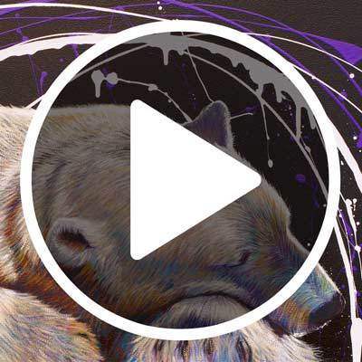 Polo - Original - SOLD by artist Simon Wright - Wyecliffe Galleries