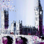 Pretty Parliament - SOLD by artist Simon Wright - Wyecliffe Galleries