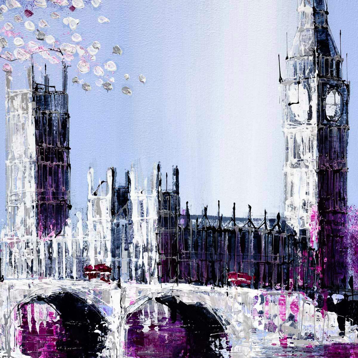 Pretty Parliament - SOLD by artist Simon Wright - Wyecliffe Galleries