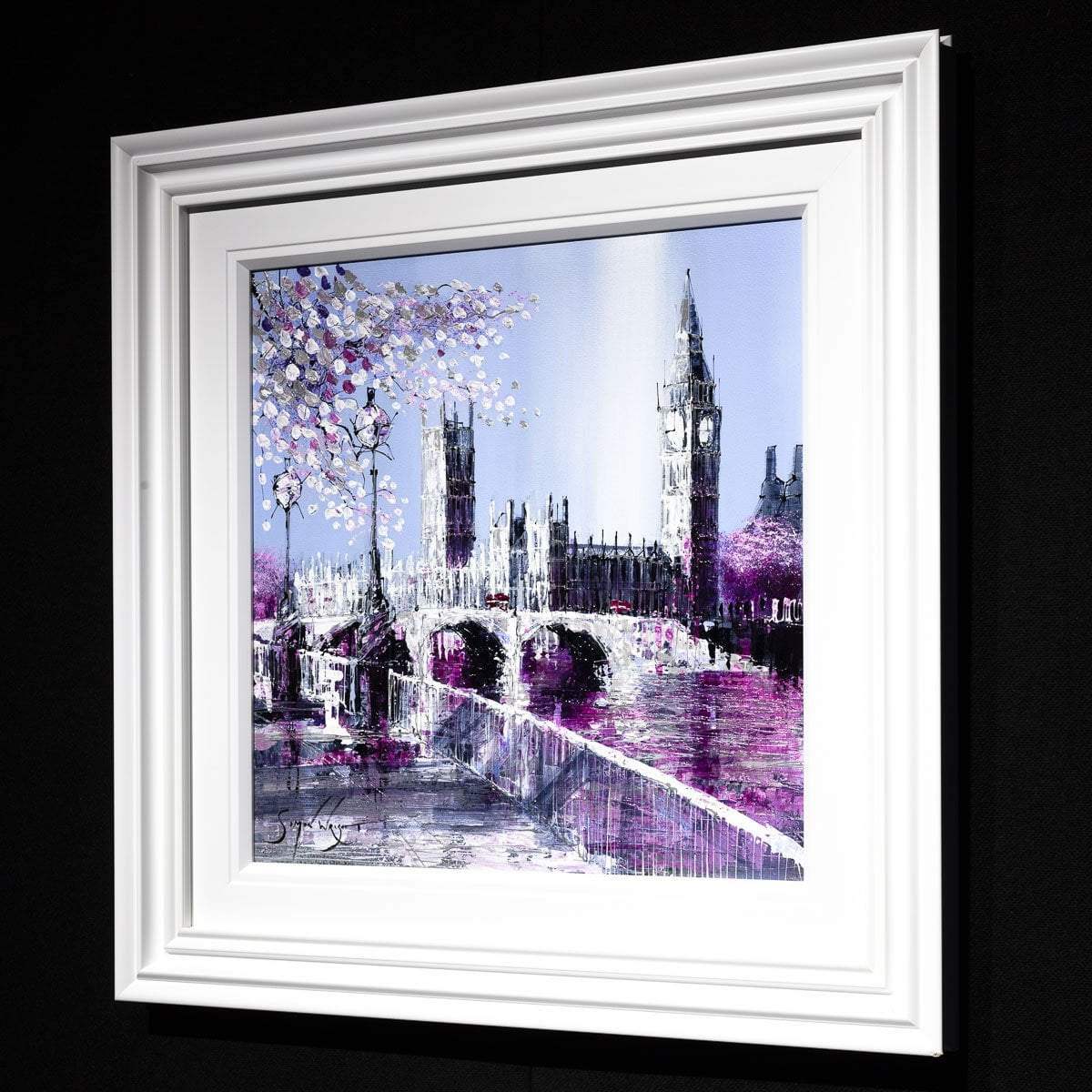Pretty Parliament - SOLD by artist Simon Wright - Wyecliffe Galleries
