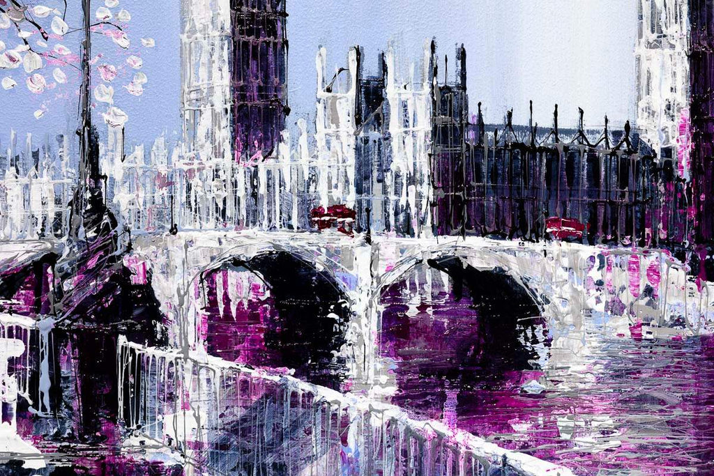 Pretty Parliament - SOLD by artist Simon Wright - Wyecliffe Galleries