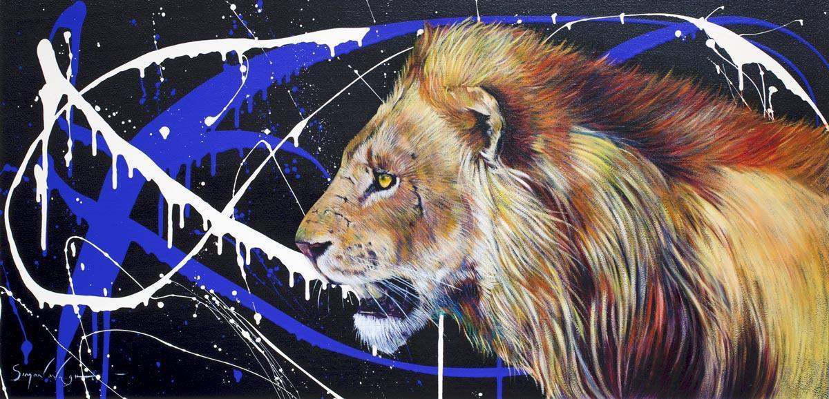 Pride - Original - SOLD by artist Simon Wright - Wyecliffe Galleries