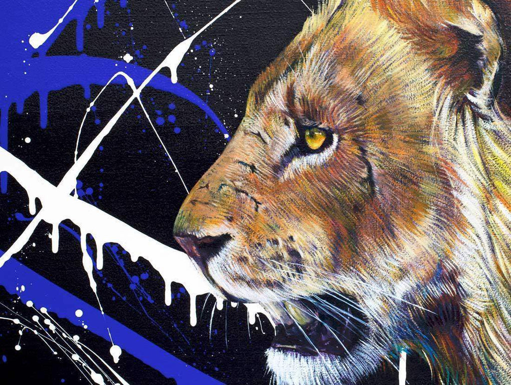 Pride - Original - SOLD by artist Simon Wright - Wyecliffe Galleries