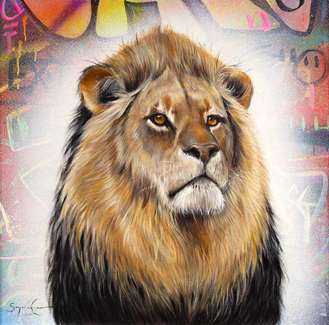 Prince - Original - SOLD by artist Simon Wright - Wyecliffe Galleries