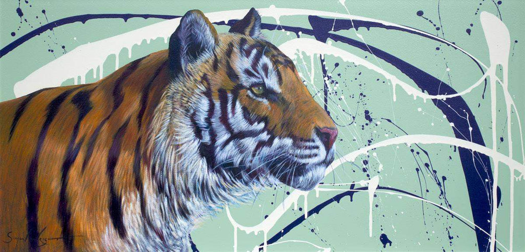 Prowess - Original - SOLD by artist Simon Wright - Wyecliffe Galleries