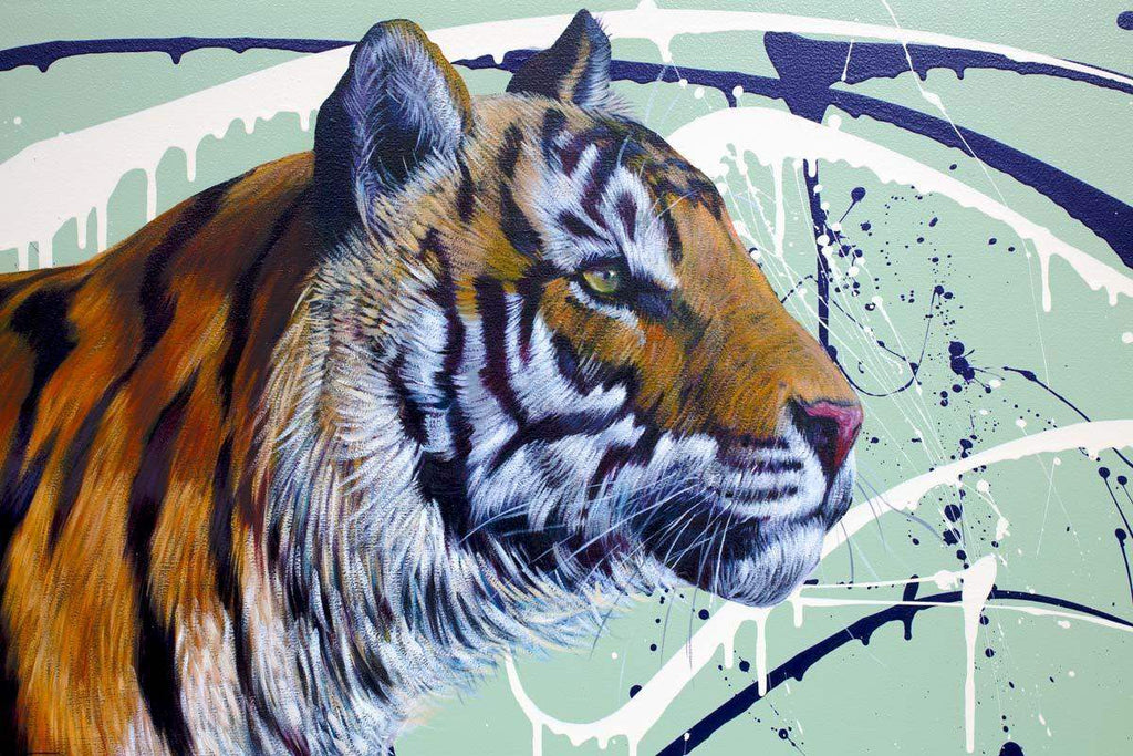 Prowess - Original - SOLD by artist Simon Wright - Wyecliffe Galleries