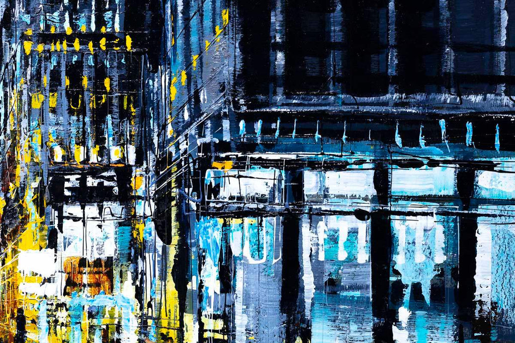 Radio City - Original - SOLD by artist Simon Wright - Wyecliffe Galleries