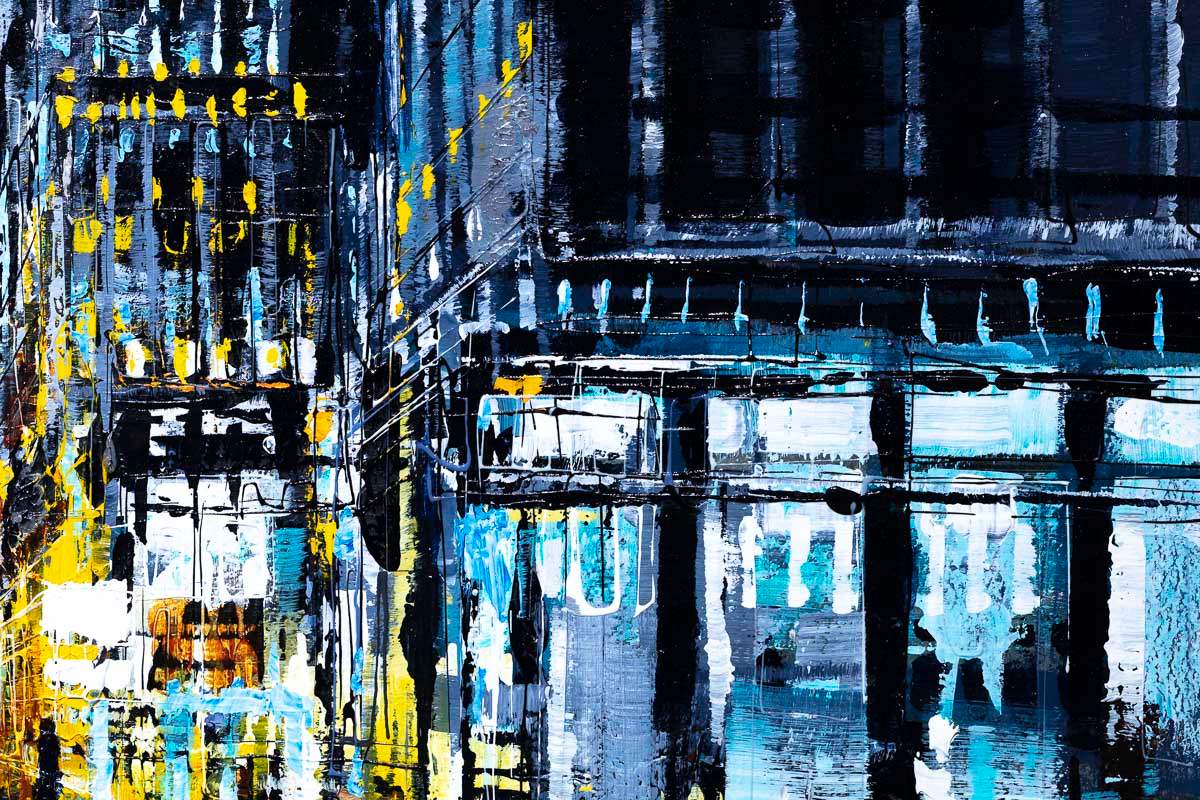 Radio City - Original - SOLD by artist Simon Wright - Wyecliffe Galleries