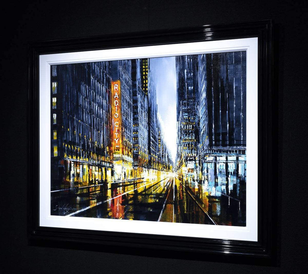Radio City - Original - SOLD by artist Simon Wright - Wyecliffe Galleries