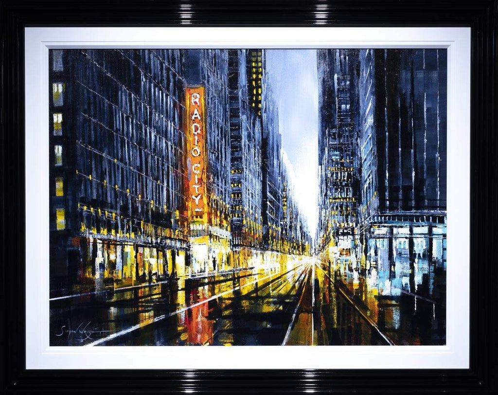 Radio City - Original - SOLD by artist Simon Wright - Wyecliffe Galleries