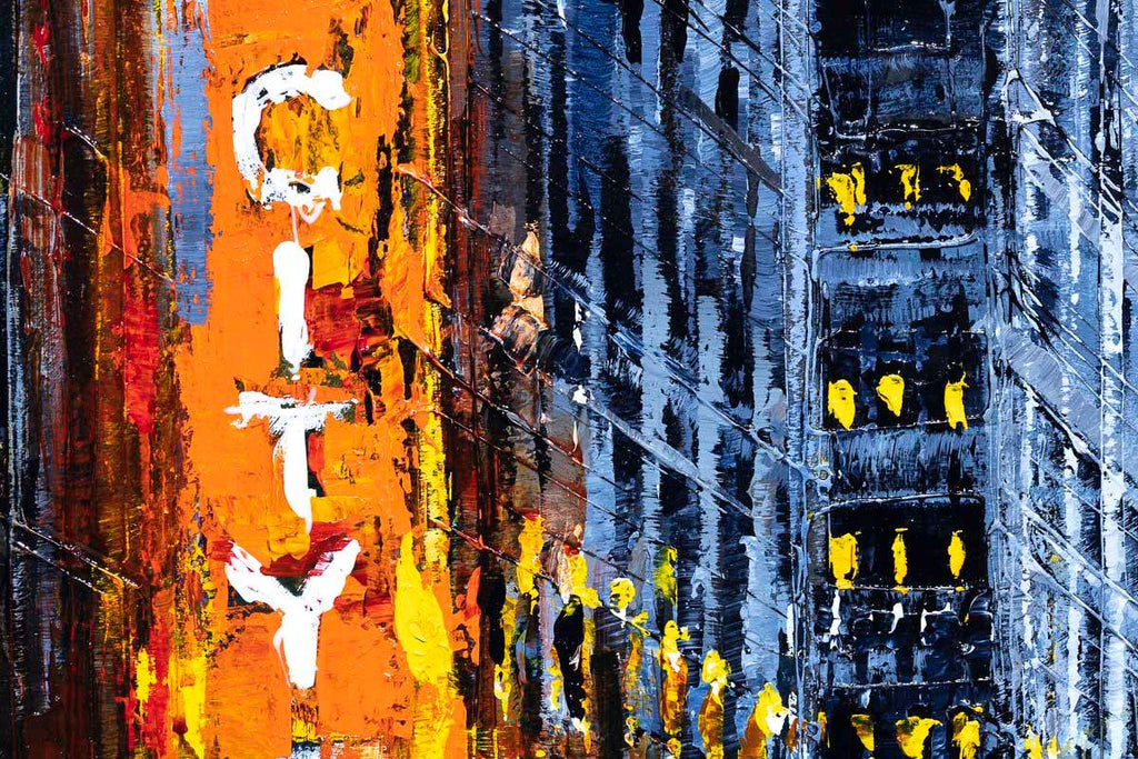 Radio City - Original - SOLD by artist Simon Wright - Wyecliffe Galleries