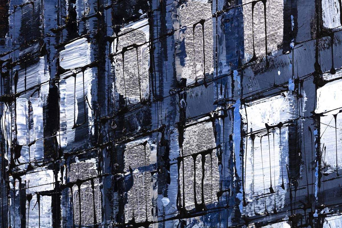 Red Skies at Night - Original - SOLD by artist Simon Wright - Wyecliffe Galleries