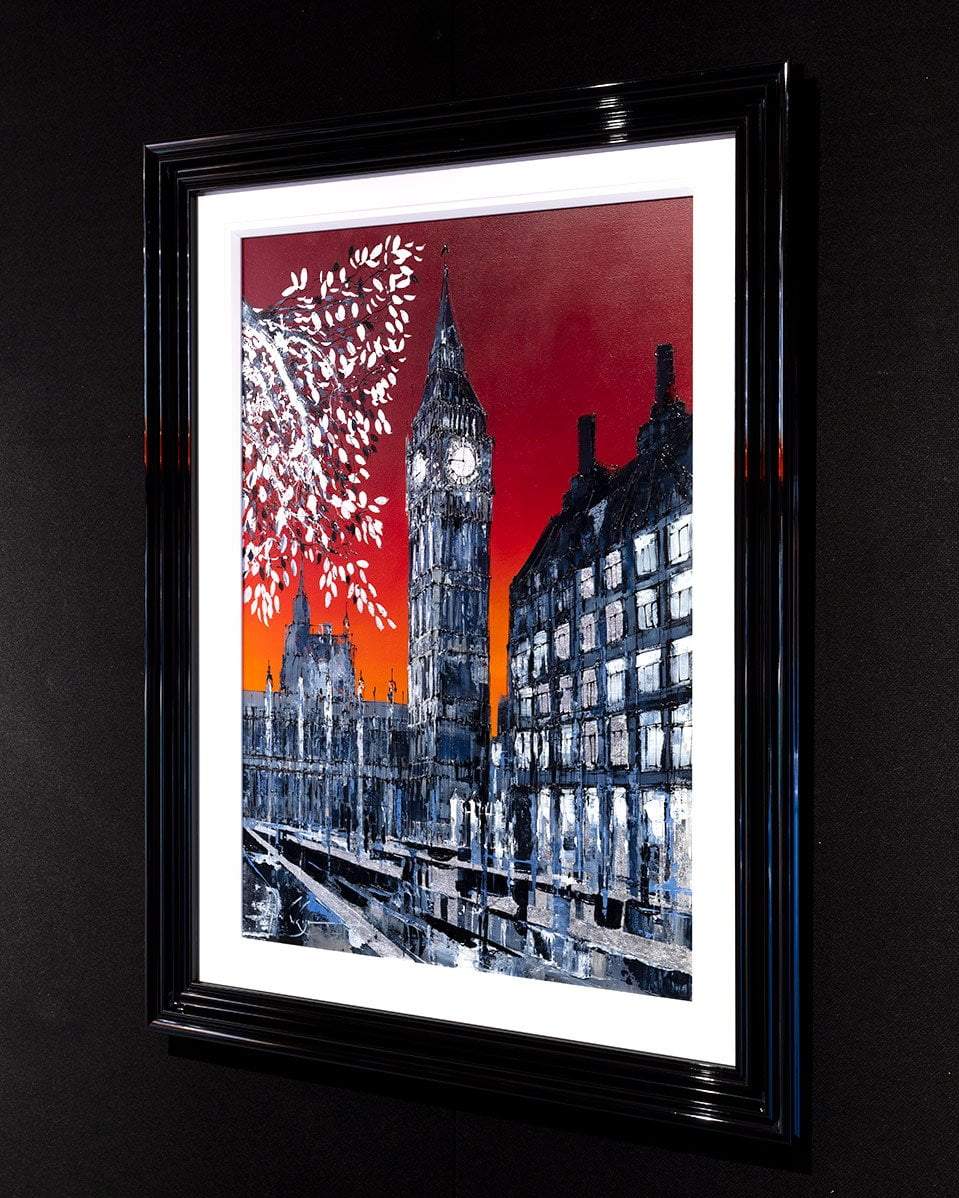 Red Skies at Night Simon Wright Framed