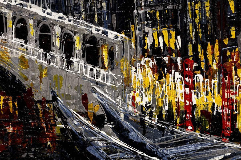 Rialto Bridge - Original - SOLD by artist Simon Wright - Wyecliffe Galleries
