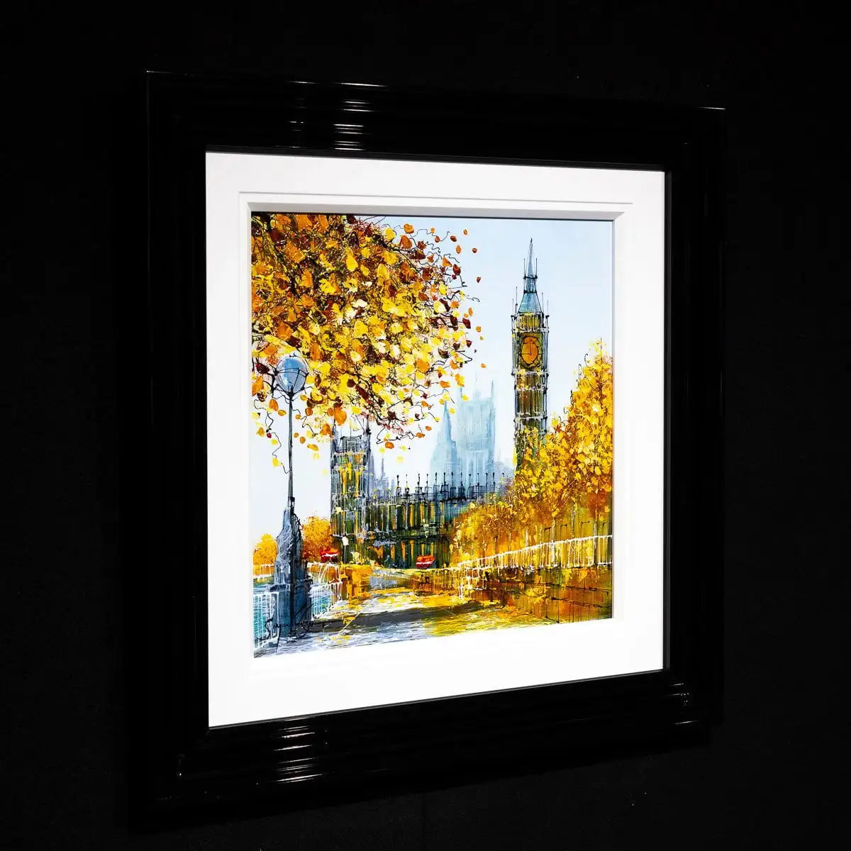 Riverside Views of London - Original - SOLD by artist Simon Wright - Wyecliffe Galleries