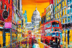Road To St. Paul's - Original - SOLD by artist Simon Wright - Wyecliffe Galleries