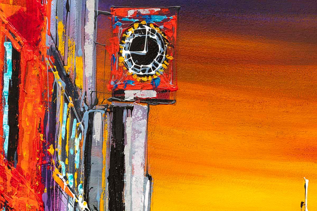 Road To St. Paul's - Original - SOLD by artist Simon Wright - Wyecliffe Galleries