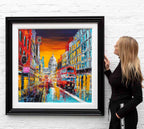Road To St. Paul's - Original - SOLD by artist Simon Wright - Wyecliffe Galleries