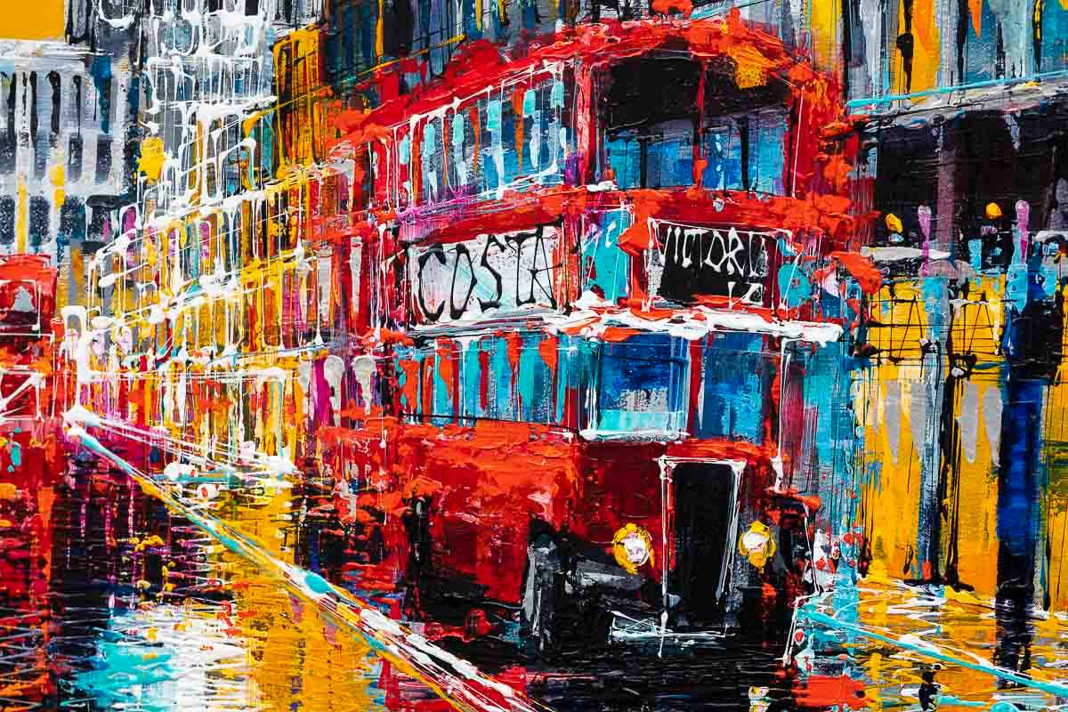 Road To St. Paul's - Original - SOLD by artist Simon Wright - Wyecliffe Galleries