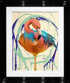 Ruffled Feathers - Original - SOLD by artist Simon Wright - Wyecliffe Galleries
