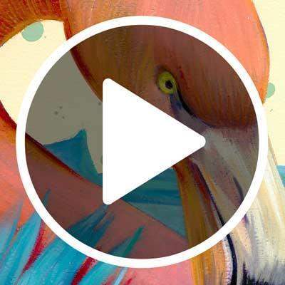 Ruffled Feathers - Original - SOLD by artist Simon Wright - Wyecliffe Galleries