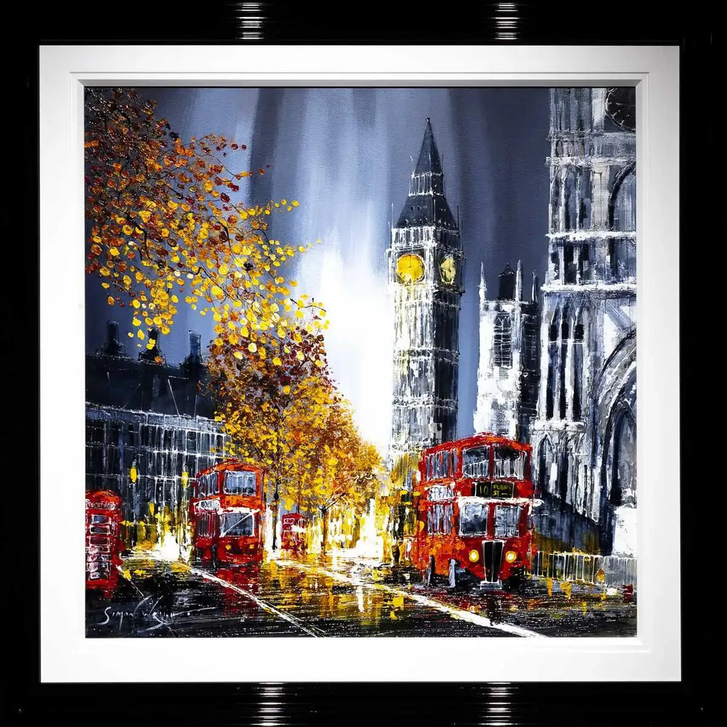 Rush Hour - Original - SOLD by artist Simon Wright - Wyecliffe Galleries