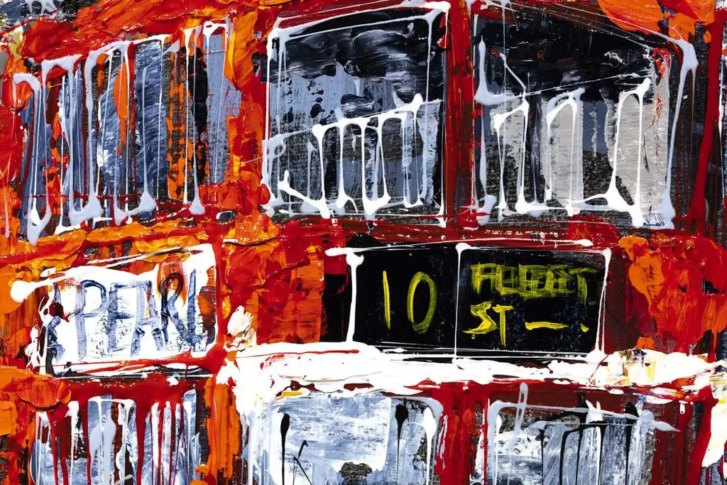 Rush Hour - Original - SOLD by artist Simon Wright - Wyecliffe Galleries