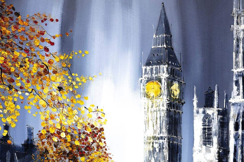 Rush Hour - Original - SOLD by artist Simon Wright - Wyecliffe Galleries