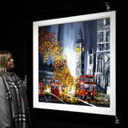 Rush Hour - Original - SOLD by artist Simon Wright - Wyecliffe Galleries