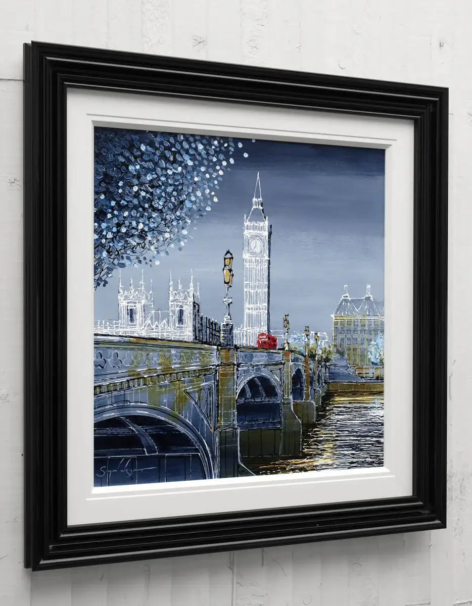 Shadows of The City - Original - SOLD by artist Simon Wright - Wyecliffe Galleries