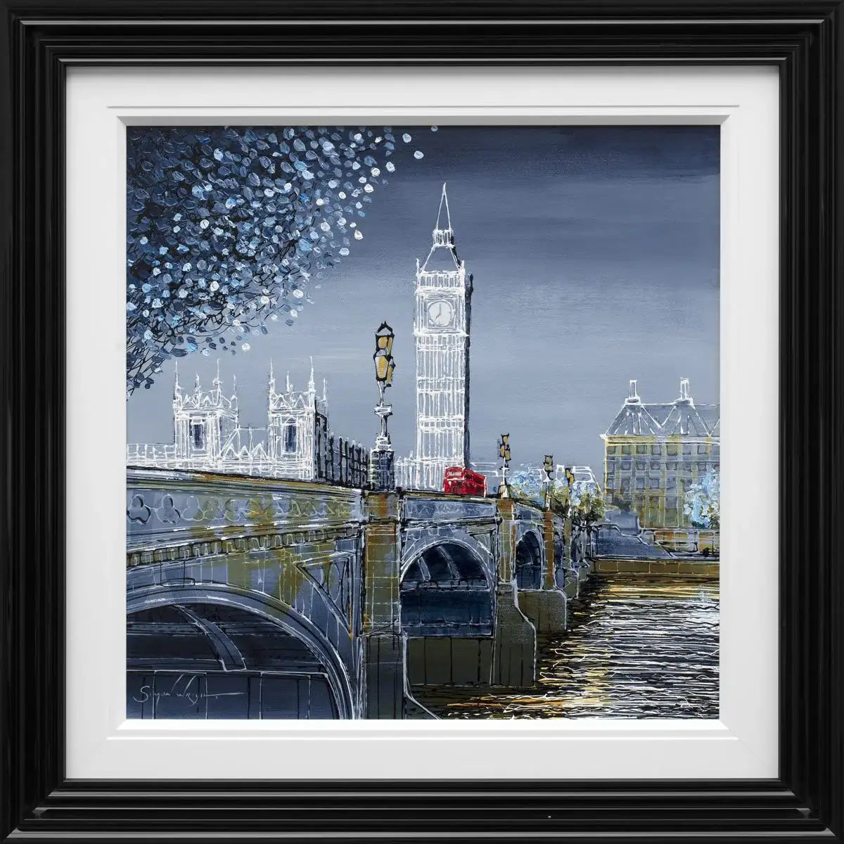 Shadows of The City - Original - SOLD by artist Simon Wright - Wyecliffe Galleries