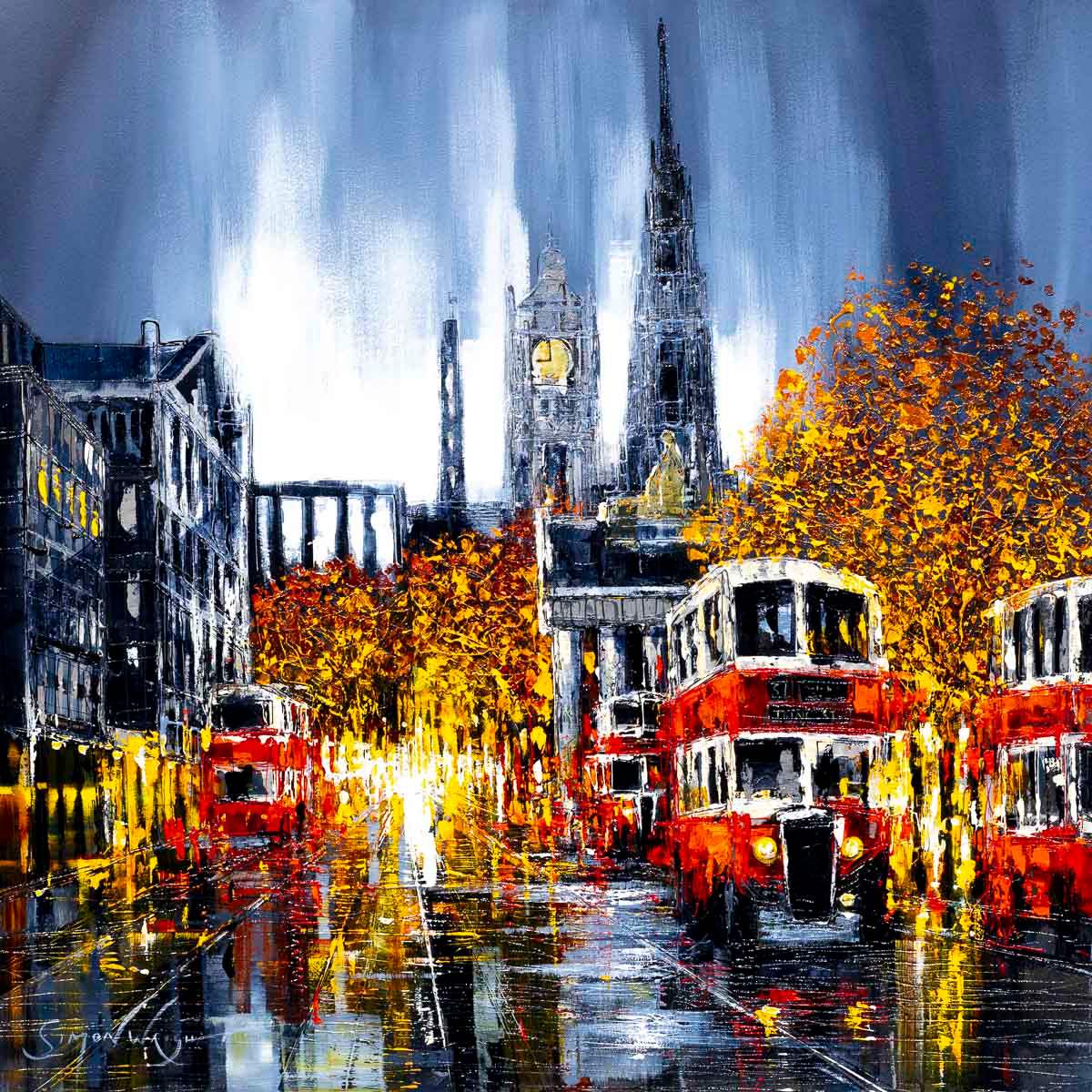 Sightseeing - Original - SOLD by artist Simon Wright - Wyecliffe Galleries