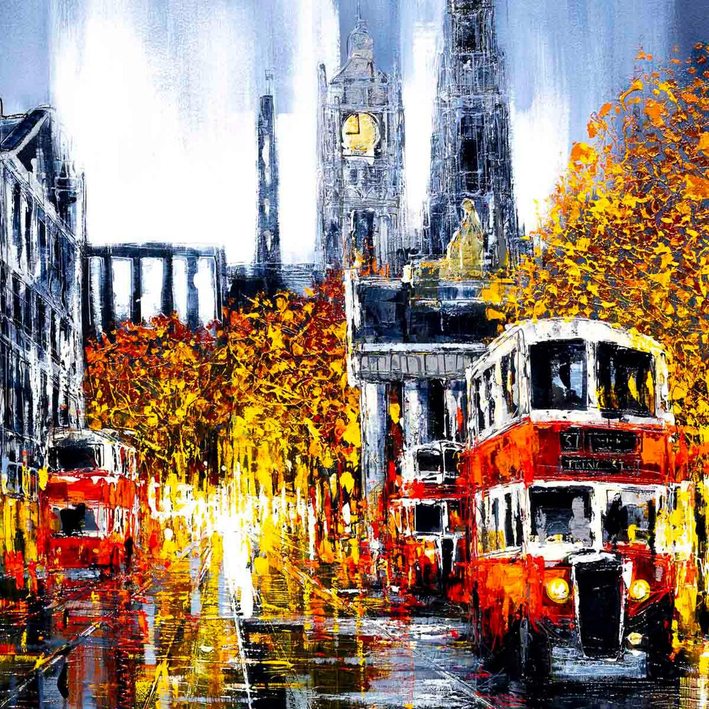 Sightseeing - Original - SOLD by artist Simon Wright - Wyecliffe Galleries