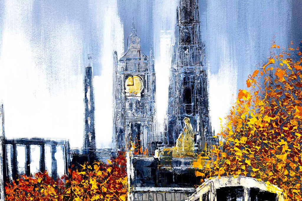 Sightseeing - Original - SOLD by artist Simon Wright - Wyecliffe Galleries