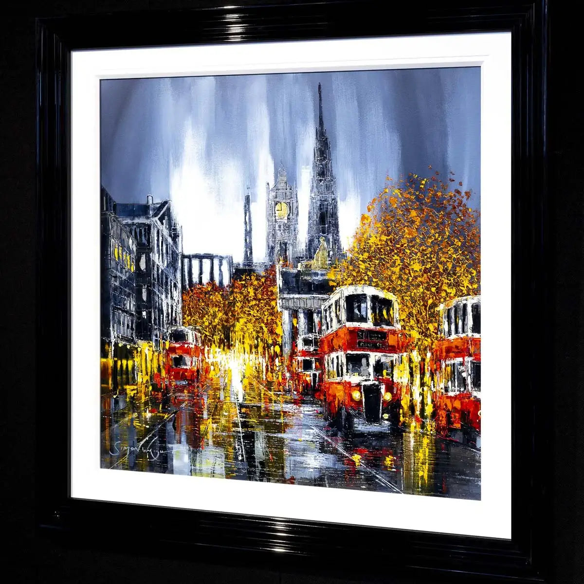 Sightseeing - Original - SOLD by artist Simon Wright - Wyecliffe Galleries
