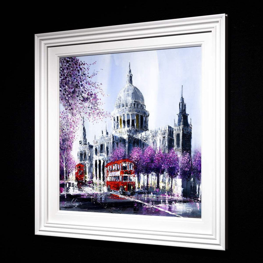 St Pauls Cathedral - Original - SOLD by artist Simon Wright - Wyecliffe Galleries