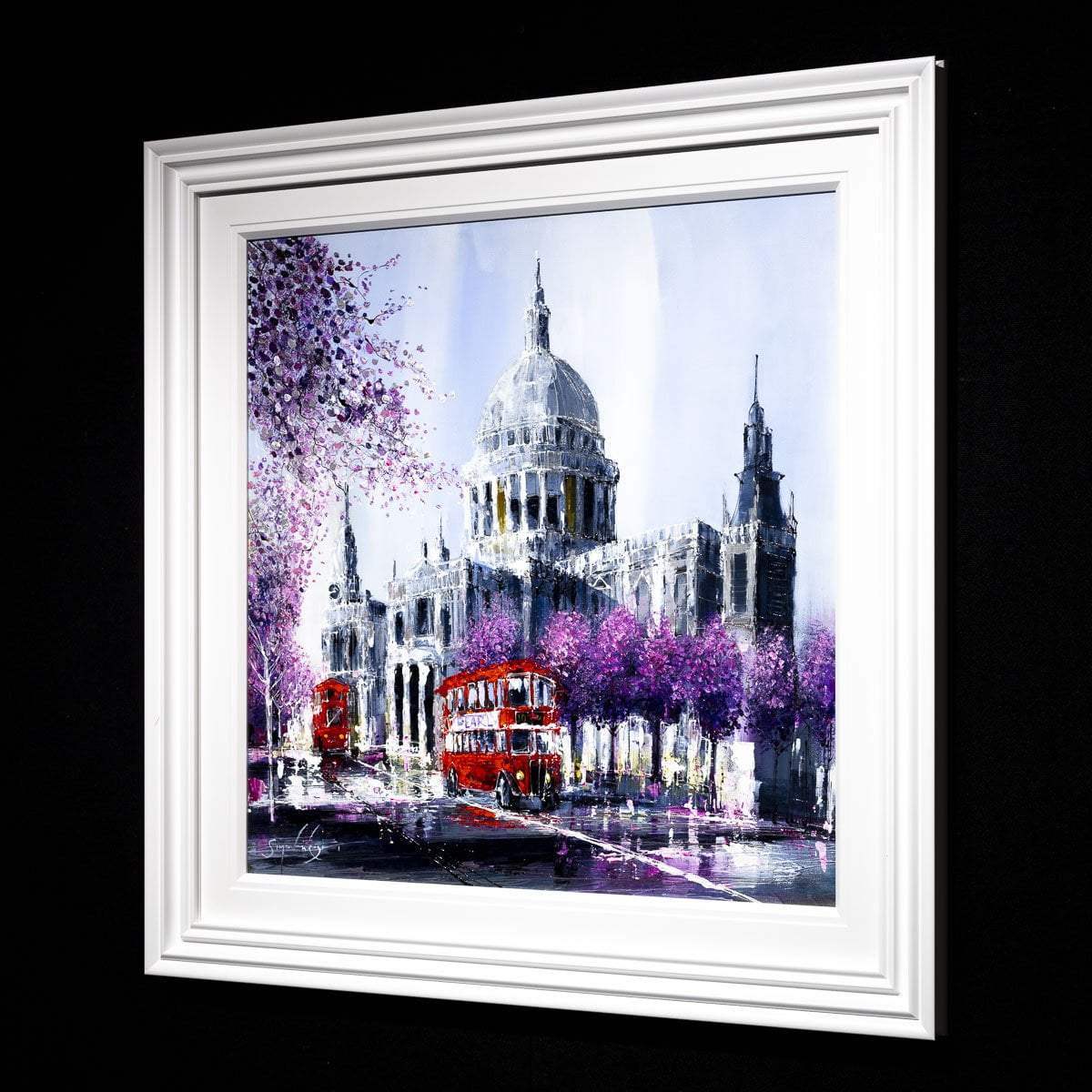 St Pauls Cathedral - Original - SOLD by artist Simon Wright - Wyecliffe Galleries