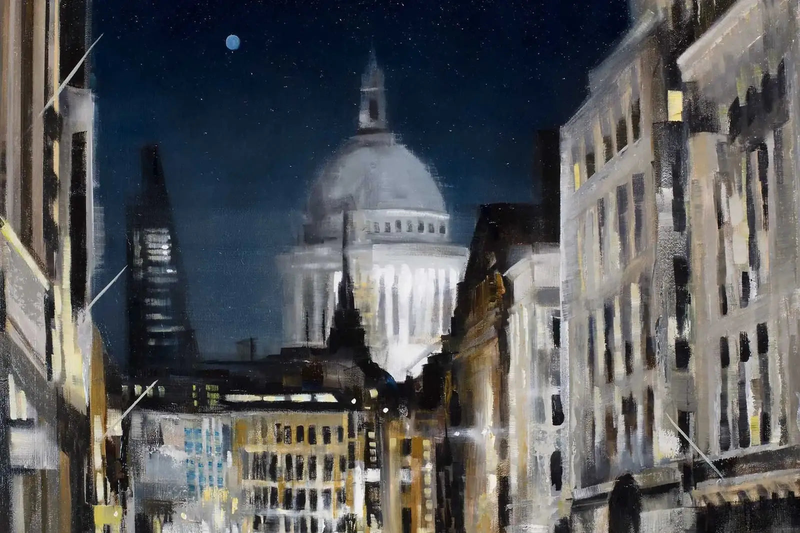 St Pauls -SOLD by artist Simon Wright - Wyecliffe Galleries