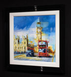 Summer In The City - Original - SOLD by artist Simon Wright - Wyecliffe Galleries