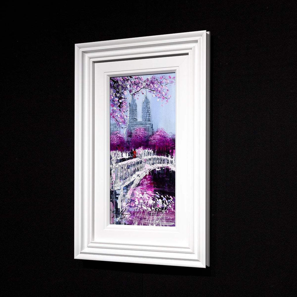 Summertime City - Original - SOLD by artist Simon Wright - Wyecliffe Galleries