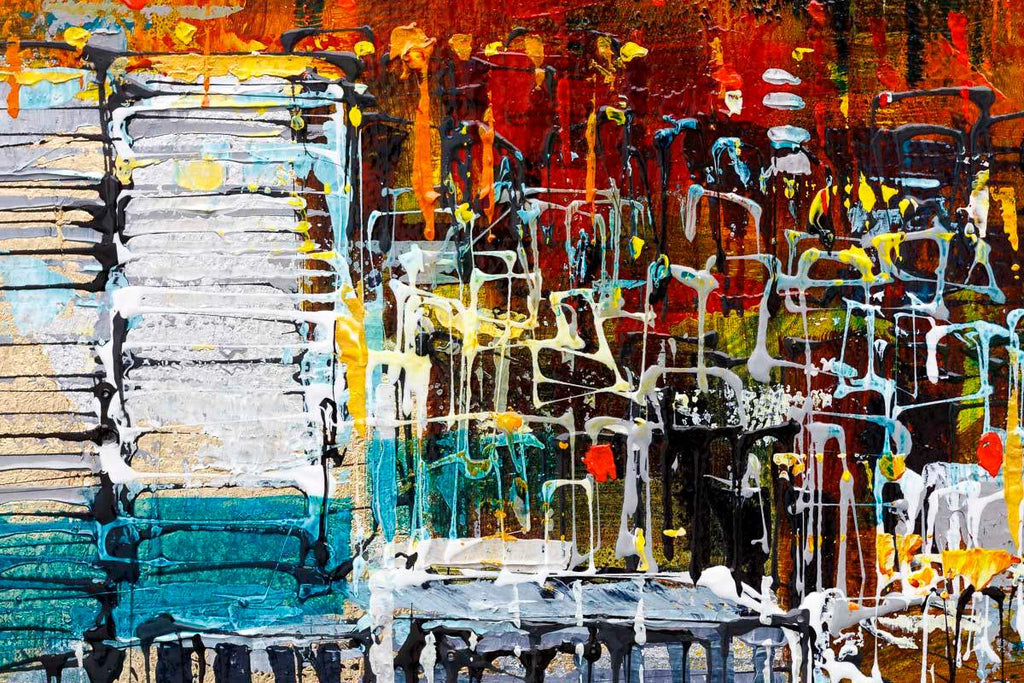 Sundown Along The Southbank - Original - SOLD by artist Simon Wright - Wyecliffe Galleries