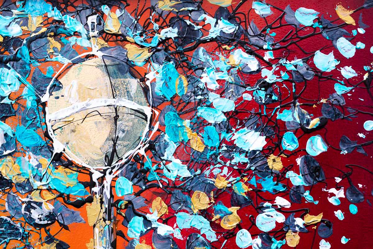 Sunrise On The Thames - Original - SOLD by artist Simon Wright - Wyecliffe Galleries