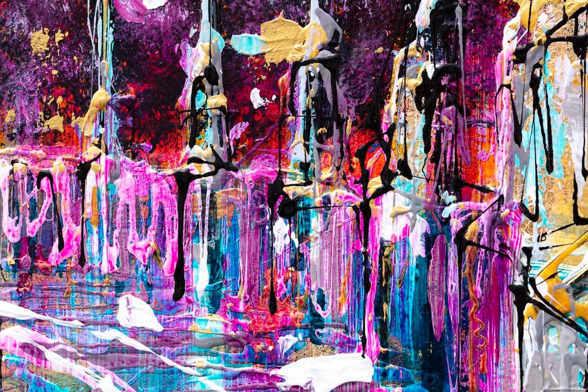 Sunrise On The Thames - Original - SOLD by artist Simon Wright - Wyecliffe Galleries