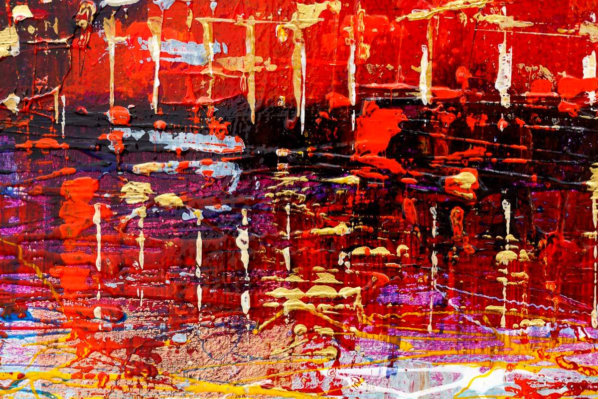 Sunset In Sydney - Original - SOLD by artist Simon Wright - Wyecliffe Galleries