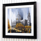 Sunset Over St Pauls - Original - SOLD by artist Simon Wright - Wyecliffe Galleries