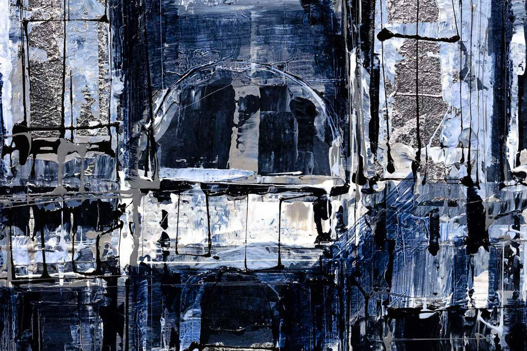 Sunset Over the Canal - Original by artist Simon Wright - Wyecliffe Galleries